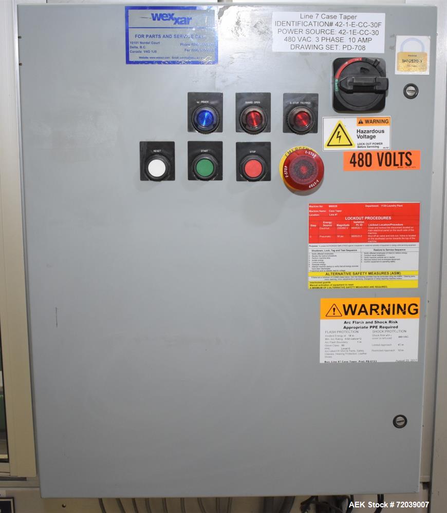 Used Wexxar WST-07 Automatic Case Taper/Sealer
